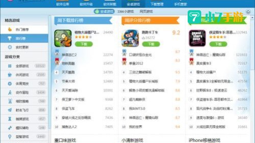 游戏网站排行榜